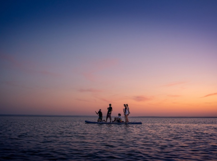 SUP Sunset wieczorne wypłynięcie na deskach