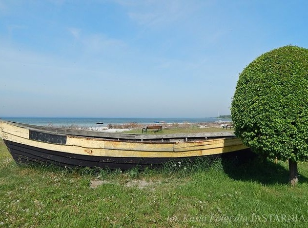 Skansen łodzi rybackich w Kuźnicy 
