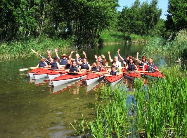 Spływy kajakowe rzeką Piaśnicą